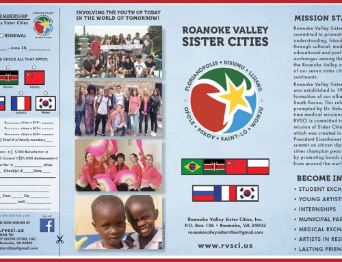 Roanoke Valley Sister Cities Brochure