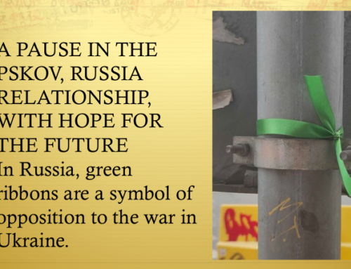 Due to the ongoing invasion of Ukraine by Russia, the Pskov, Russia sister city relationship has been paused.